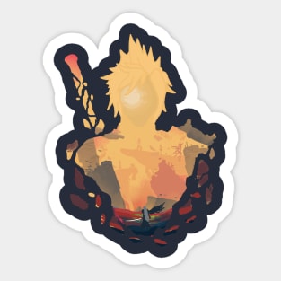 Destiny's Crossroads:Final Fantasy 7 remake Sticker